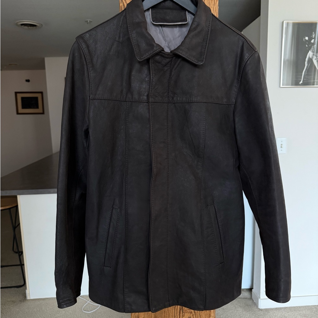 Made In Italy ( Verra Pelle Leather Jacket)